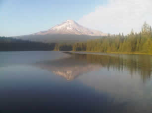 Trillium Lake Reflection