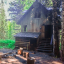 cabinApproachAndFirePit